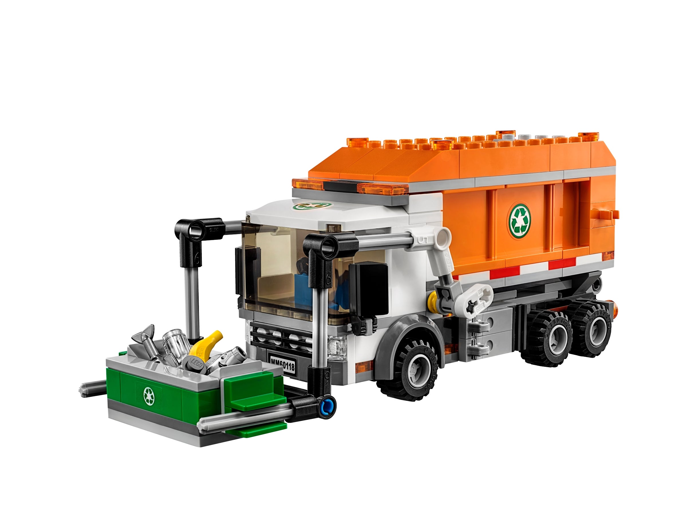 LEGO ® City 60118 camion poubelle NEUF neuf dans sa boîte _ Garbage Truck NEW En parfait état dans sa boîte scellée Boîte d'origine jamais ouverte 